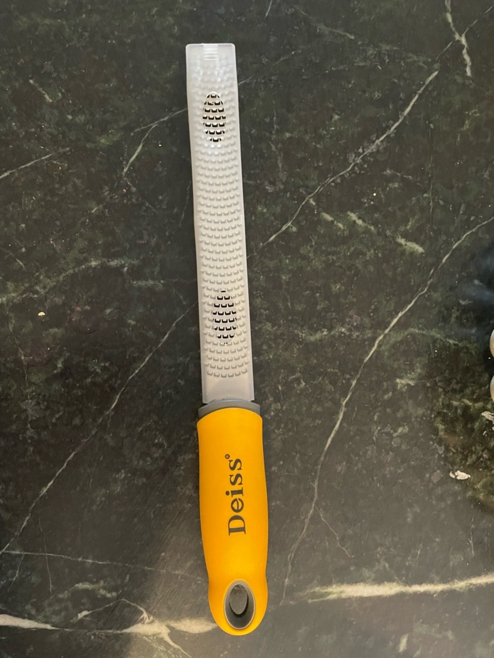 Deiss Citrus Zester Grater Stainless Steel Lemon Cheese Microplane Tool